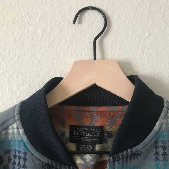 Pendleton Multicolor Patterned Bomber Jacket - Picture 3 of 7